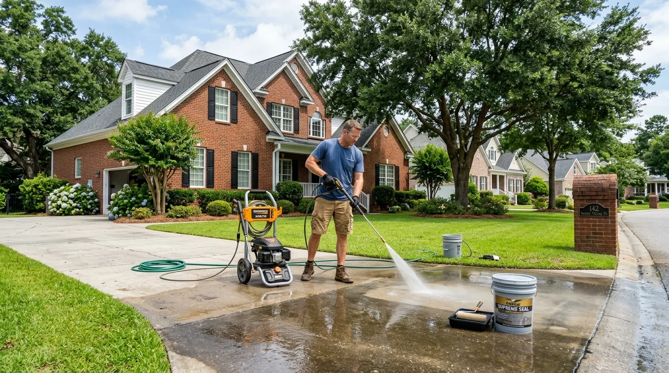 Concrete Driveway Maintenance Tips for Baxter Village Homeowners