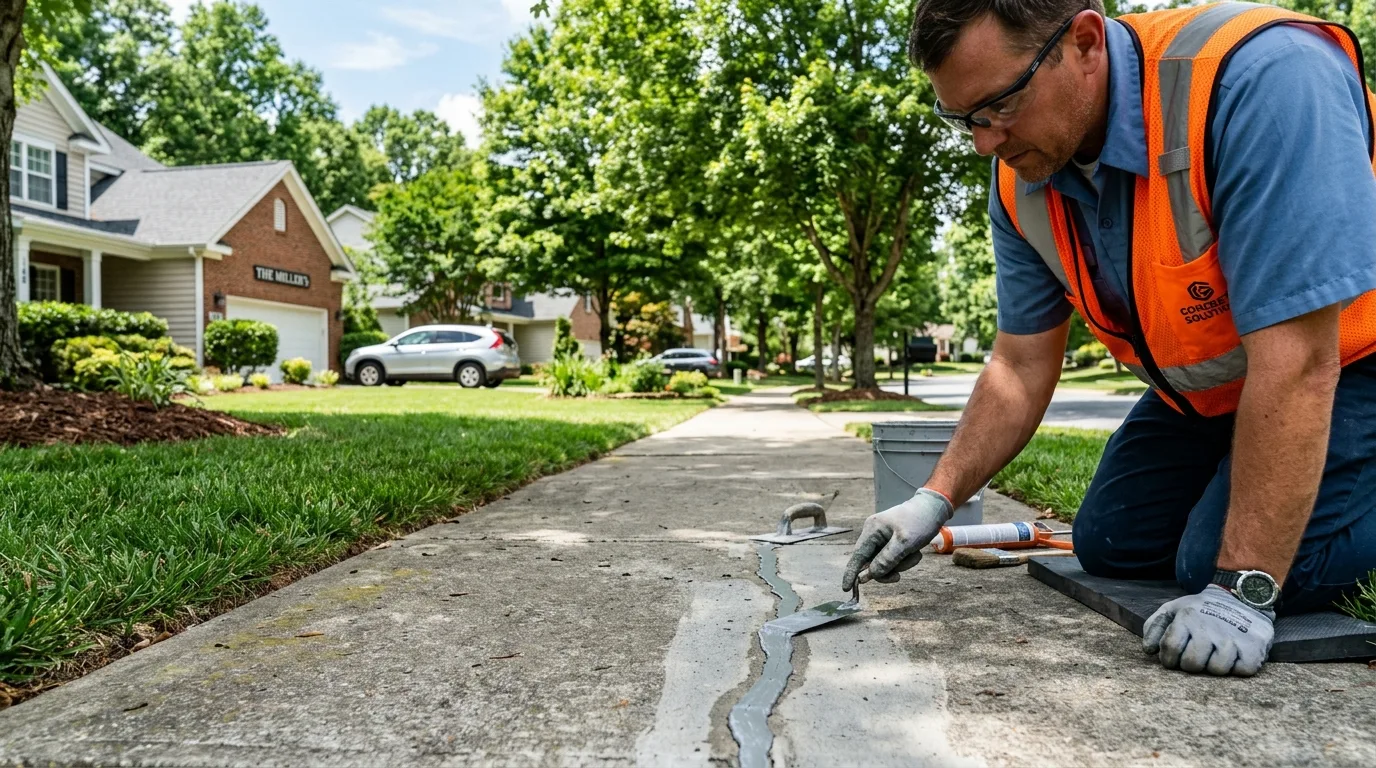 Concrete Sidewalk Repair vs Replacement in Fort Mill, SC: What Homeowners Need to Know