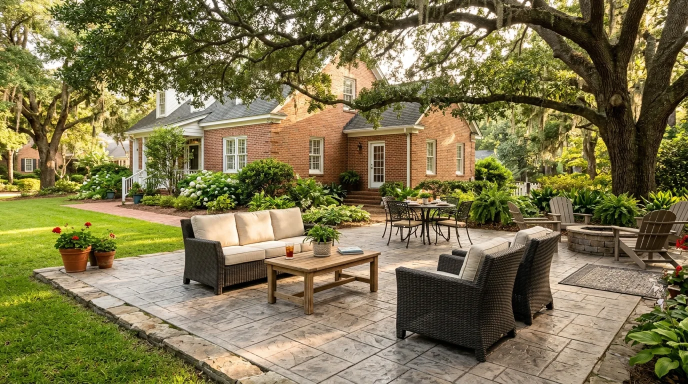 Stamped Concrete Patios for Baxter Village Backyards: The Complete Guide